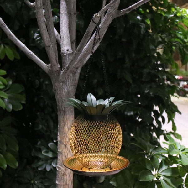 Pineapple Outdoor Hanging Hummingbird Bird Feeder - Image 4