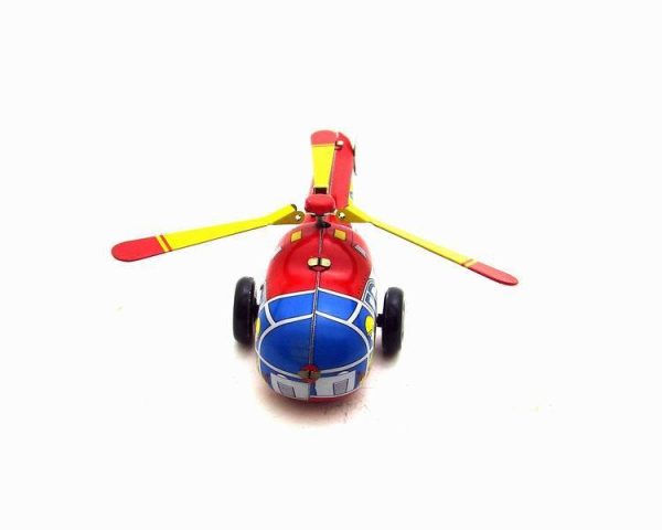 Small Helicopter Retro Toy Tin Toy - Image 2