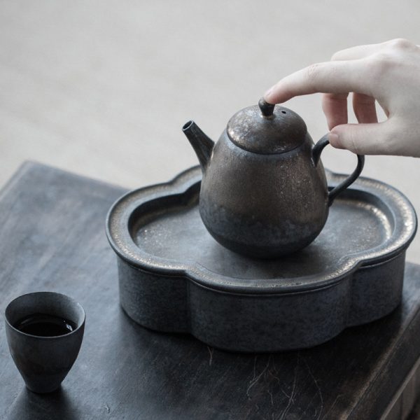 High Mountain Stream Kettle Tea Maker Ceramic Single Pot Kung Fu Tea Set Single Pot - Image 3