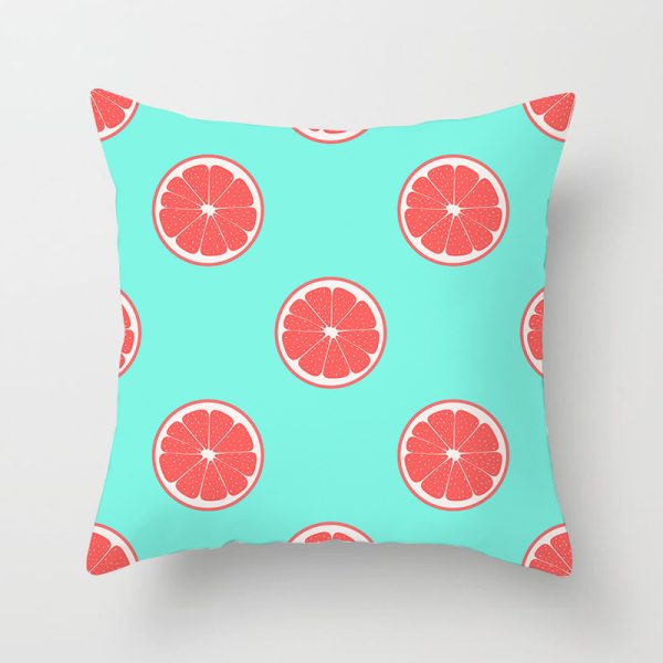 Summer Fruit Hug Pillowcase Home Sofa Cushion Pillow Cushion Cover - Image 4