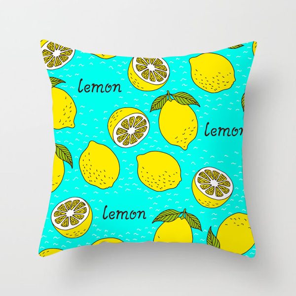 Summer Fruit Hug Pillowcase Home Sofa Cushion Pillow Cushion Cover - Image 8