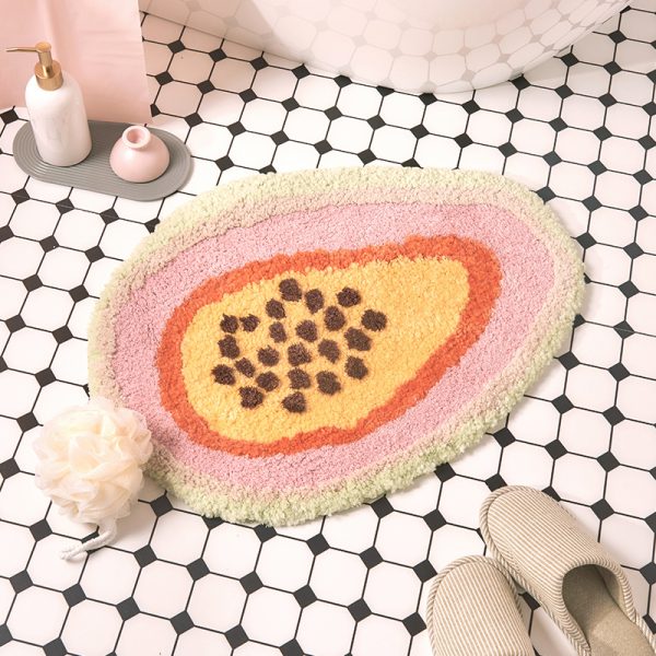 Papaya bathroom mat - Image 2