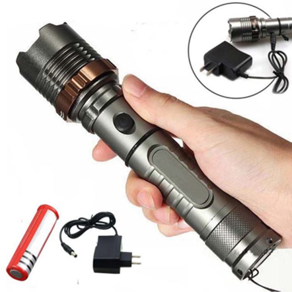 T6 aluminum alloy rotating focusing flashlight - Image 4