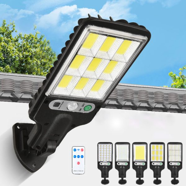 Outdoor Human Body Induction Courtyard Solar Street Lamp