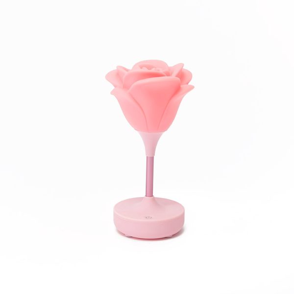 Touch rose usb night light bedroom silicone led - Image 4