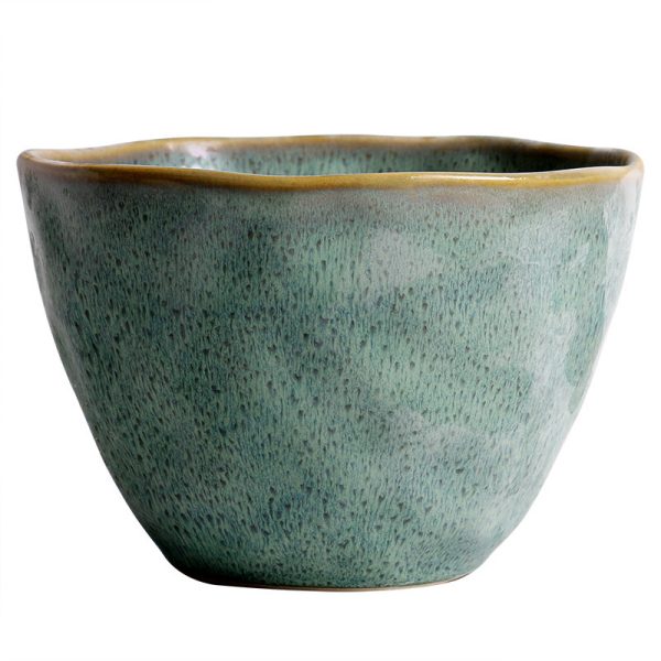 Creative Home Vintage Hammered Ceramic Salad Bowl - Image 4