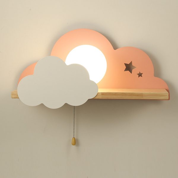 Simple Bedside Cloud Decoration Creative Wall Lamp - Image 5