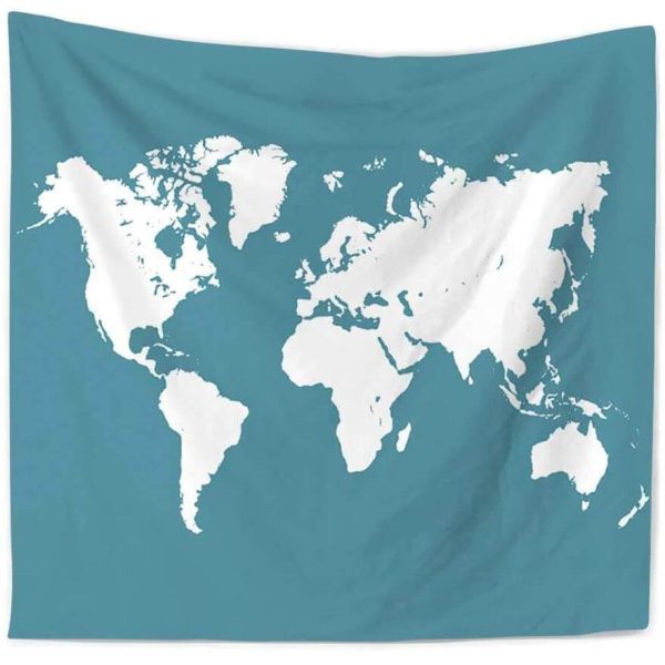 Minimalist Map Tapestry - Image 2