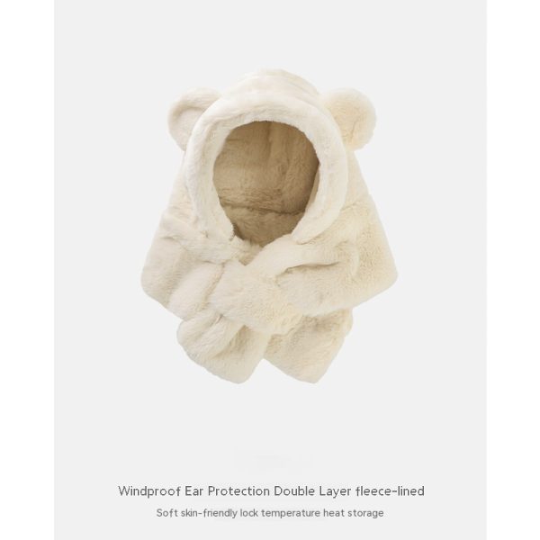 Baby Bear Hat With Scarf - Image 10