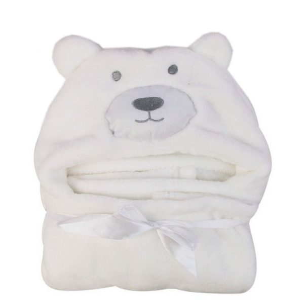 Baby Hooded Bath Towel Children's Blanket Soft And Comfortable - Image 3