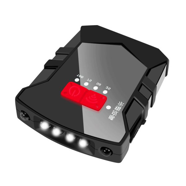 Head-mounted LED sensor light
