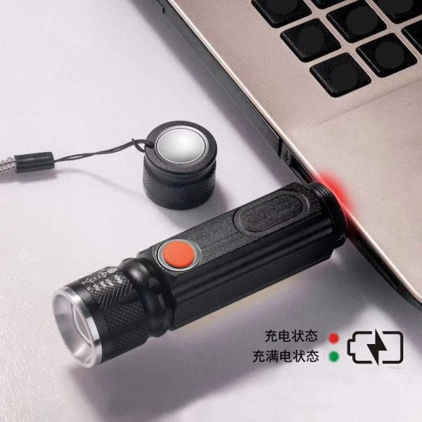 T6 COB Strong Light USB Flashlight - Image 4