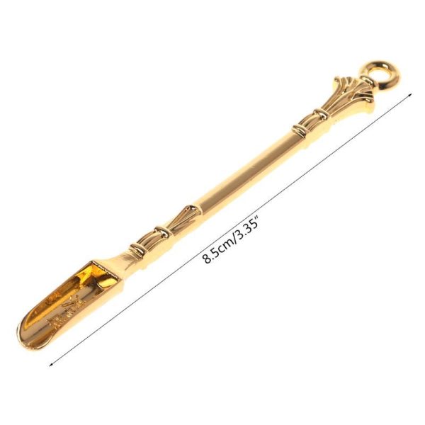 Mini Alloy Spoon Medicine Bottle Use Sniffer Snorter - Image 3