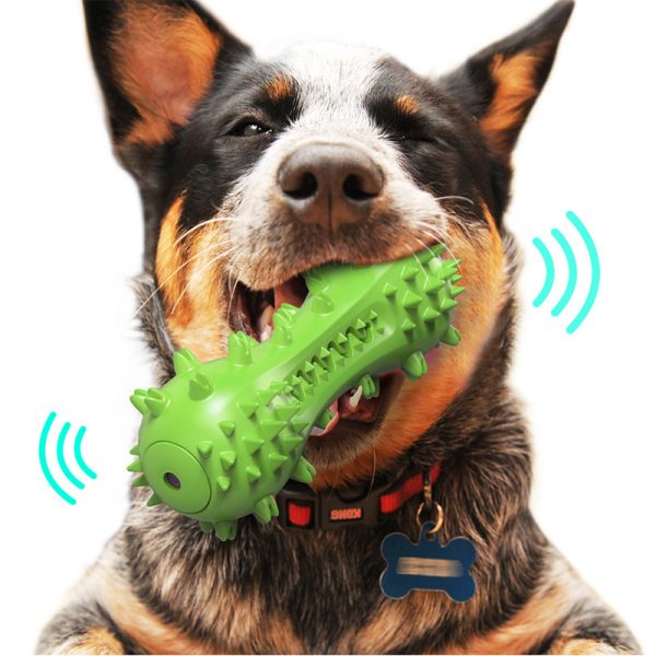 Vocal Dog Toothbrush Toy - Image 2