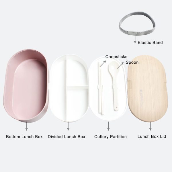 Oval simple lunch box - Image 4