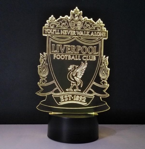 3D Liverpool FC LED Lamp - Image 3