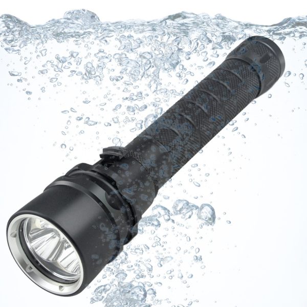 Aluminum alloy strong light rechargeable deep-diving flashlight - Image 4