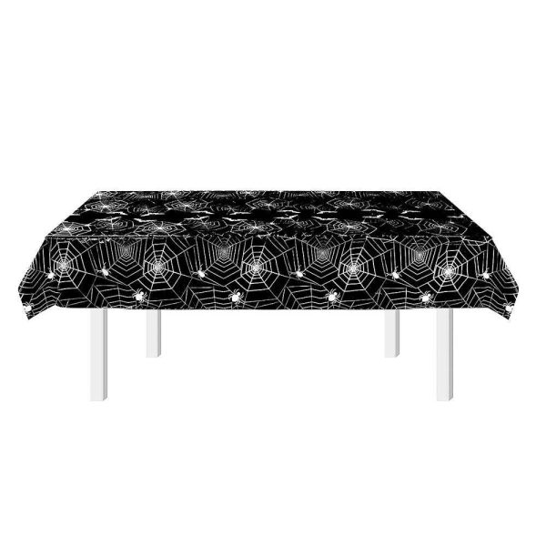Spider Web Decorative Tableware Disposable Paper Tray Tissue Tablecloth - Image 4