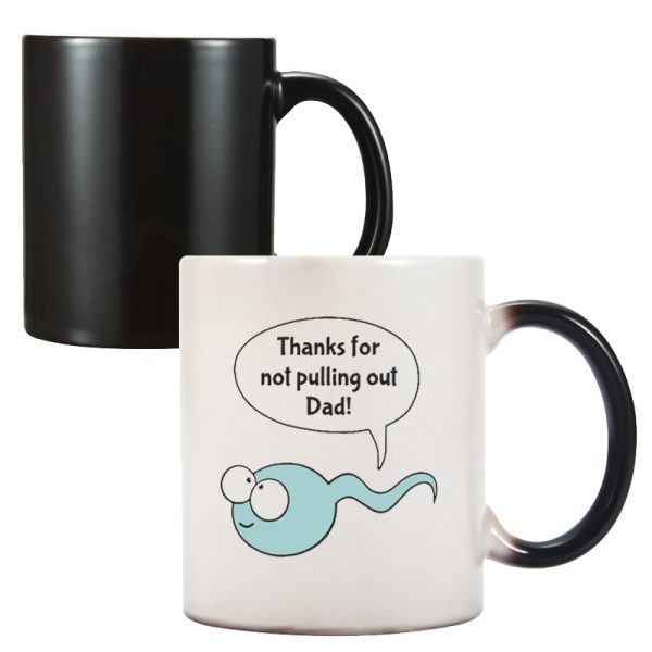 Father's Day Ceramic Coffee Mug Temperature Sensitive Discoloration - Image 4