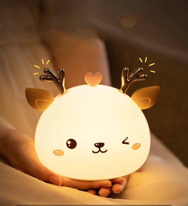 Home Simple And Cute Colorful Silicone Pat Light - Image 2