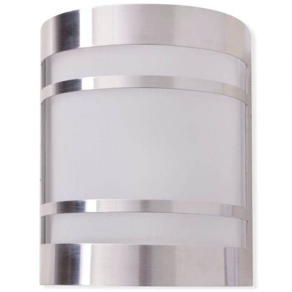 vidaXL Outdoor Wall Light Stainless Steel