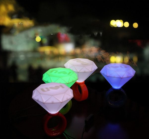 Colorful Gradient Diamond Night Light LED - Image 3