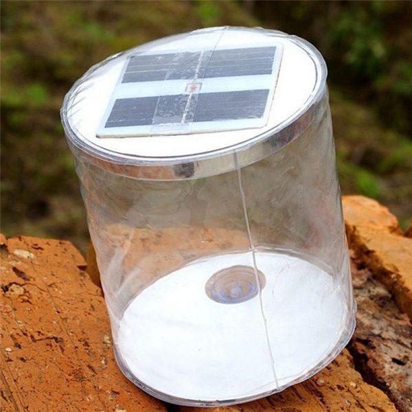 Inflatable Solar Light LED Solar Powered Foldable Light Outdoor Garden Yard Emergency Solar Road Lamp - Image 2