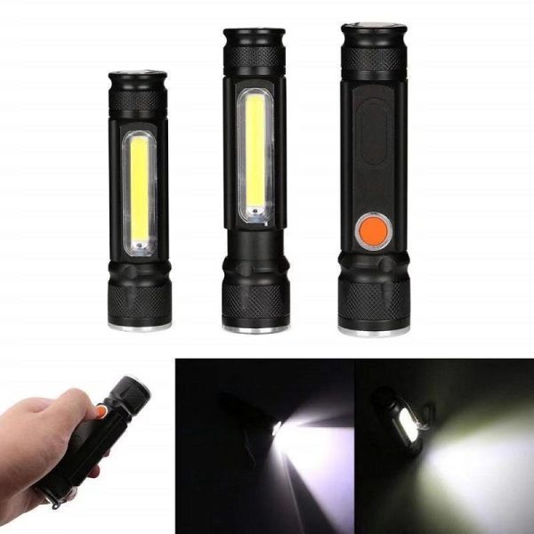 T6 COB Strong Light USB Flashlight - Image 8