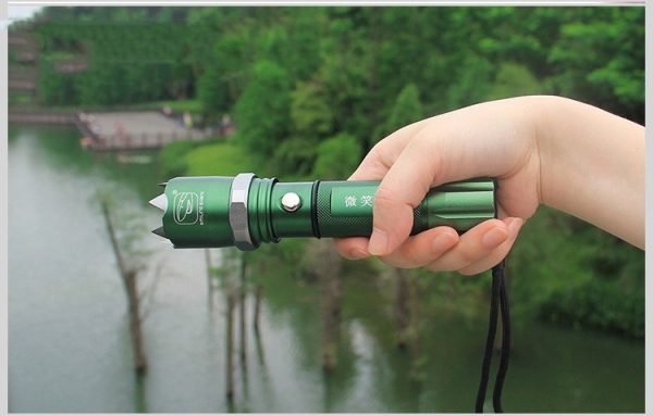 Aluminum Alloy Rechargeable Focusing LED Flashlight - Image 7