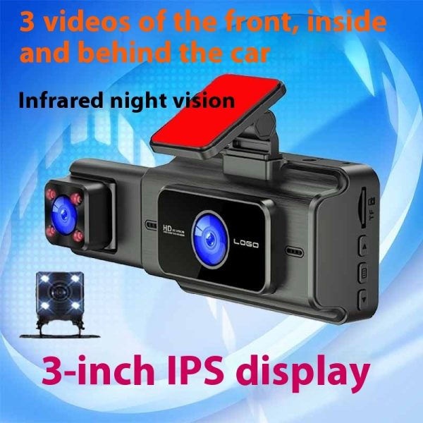 3 Lens Video Driving Recorder - Image 4