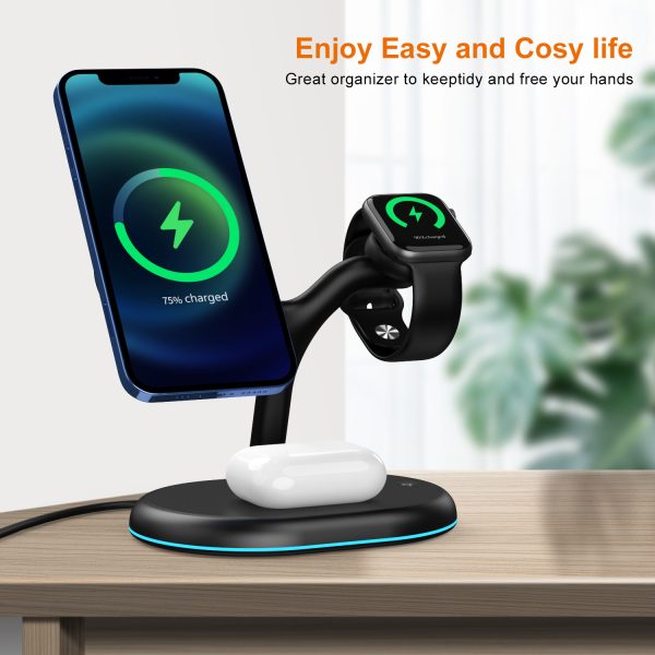 Multifunctional Three-in-one Magnetic Wireless Charger - Image 3