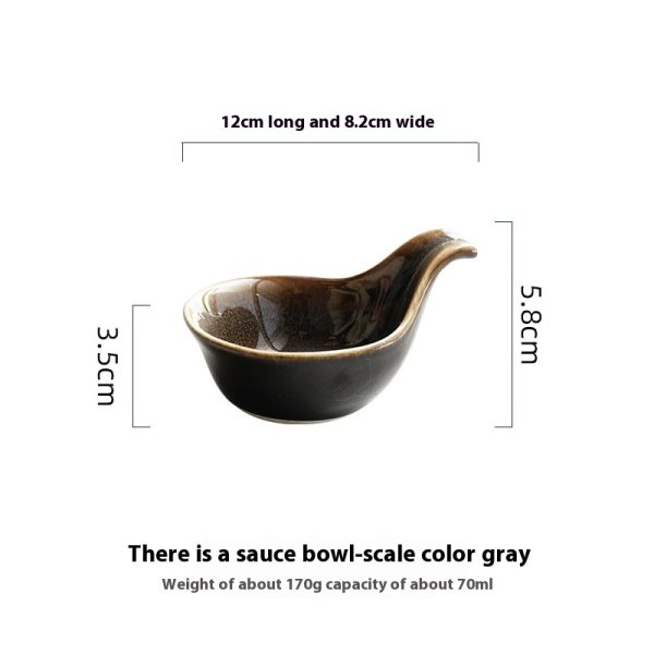 Creative Ceramic Sauce Plate Domestic Hot Pot Seasoning Plate - Image 7