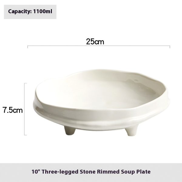 Ceramic Plate Household Creative Goblet Tableware - Image 7