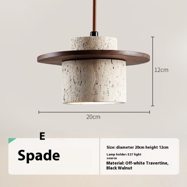 Cream Silent Wind Bar Guesthouse Decoration Yellow Cave Stone Lamps - Image 4