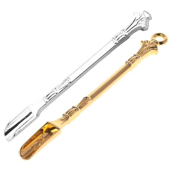 Mini Alloy Spoon Medicine Bottle Use Sniffer Snorter - Image 5