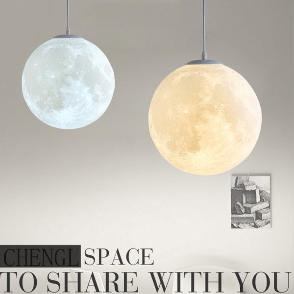 Bedroom moon chandelier - Image 2