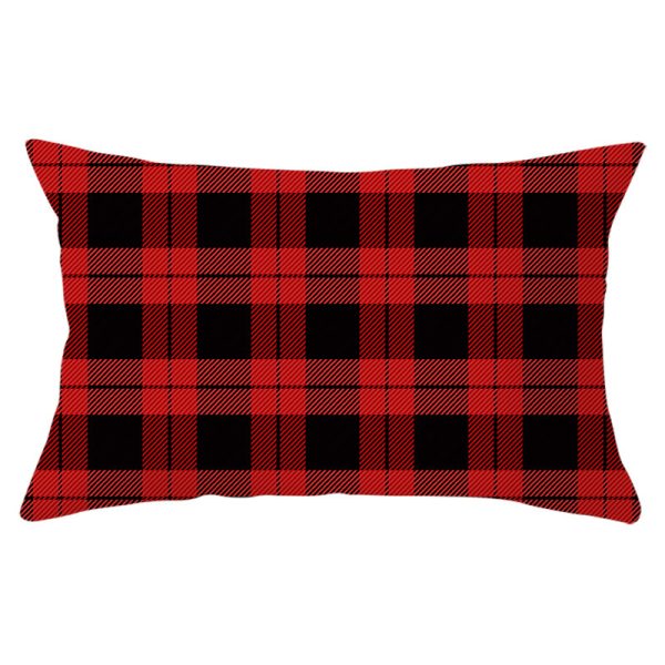 Christmas Printed Linen Backrest Pillowcase - Image 10