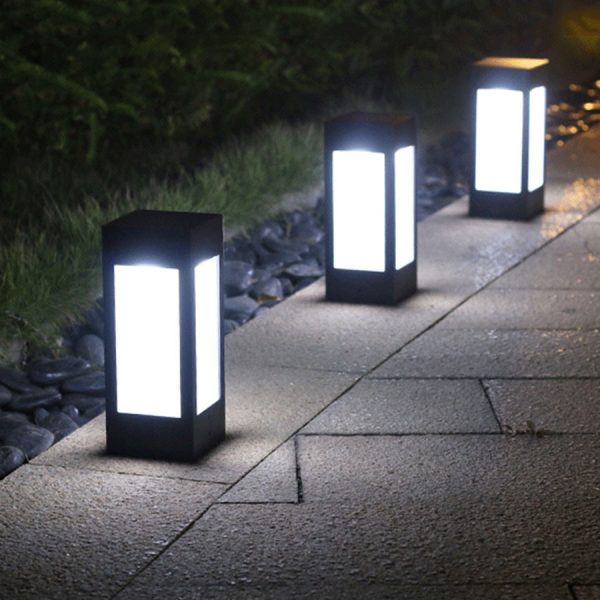 Solar garden lights, landscape lawn wall headlights, waterproof garden lights, plug-in lights - Image 3