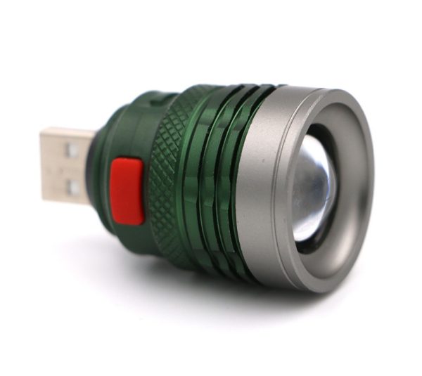 LED lighting reading mini portable fill light aluminum alloy charging light flashlight - Image 2