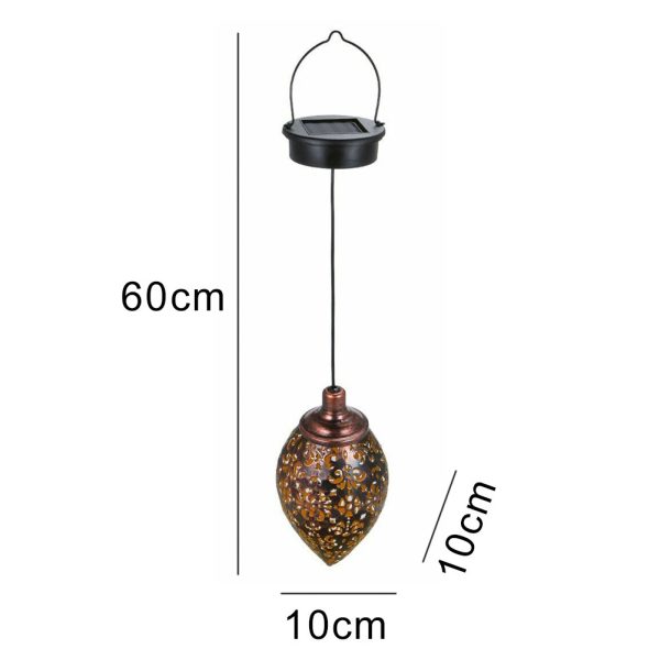 Outdoor waterproof solar hollow lamp - Image 4