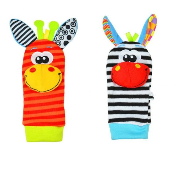 Baby Cartoon Bell Wrist Strap Or Socks - Image 5