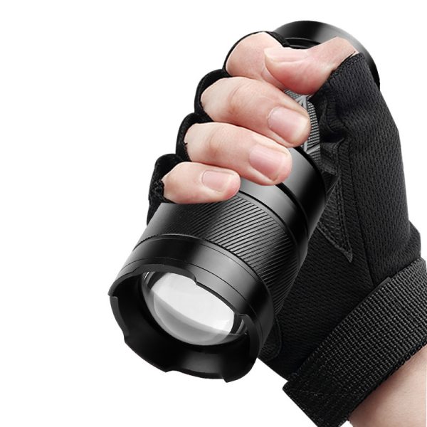 White Laser Long-range Power Torch Aluminum Alloy Zoom - Image 7