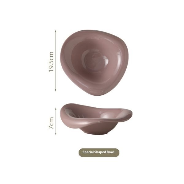 Ins Simple French Abnormal-shape Bowl - Image 8