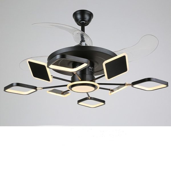 Nordic Ceiling Fans With LED Light Remote Control Ceiling - Image 3