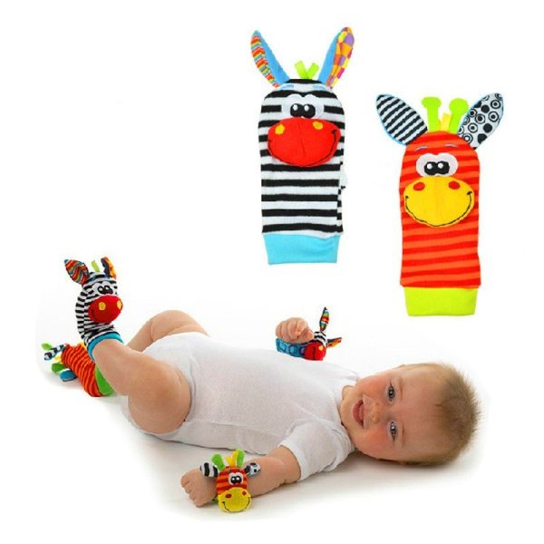 Baby Cartoon Bell Wrist Strap Or Socks - Image 2