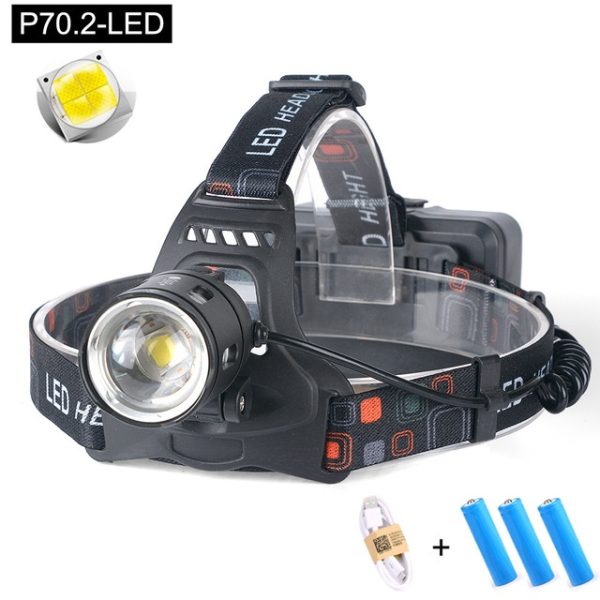 USB charging zoom long shot outdoor strong headlight - Image 5