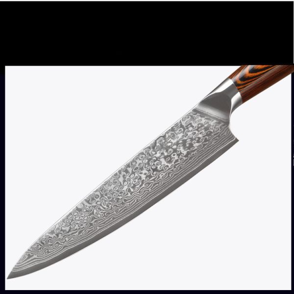 Pattern Steel Knife Damascus Knife Damascus Western Chef Sushi Knife - Image 4