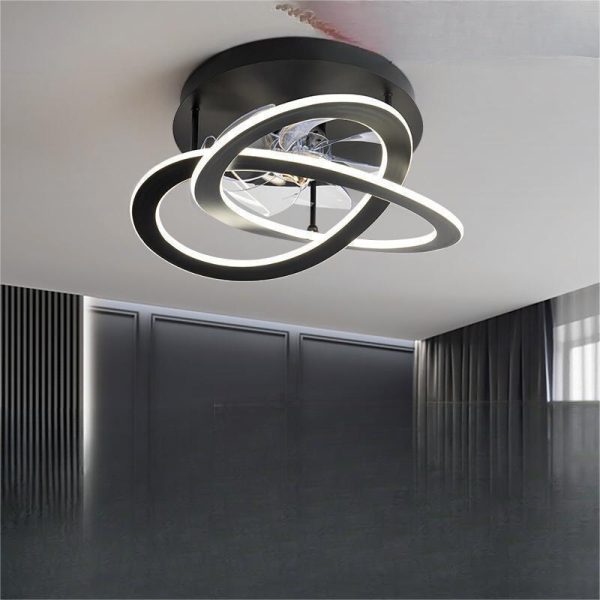 Bedroom Fan Lamp Suction Ceiling Dining Room Modern Simplicity - Image 3