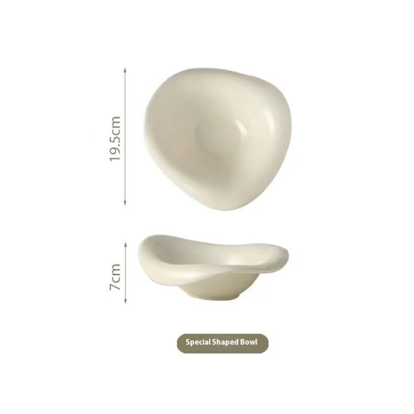 Ins Simple French Abnormal-shape Bowl - Image 7