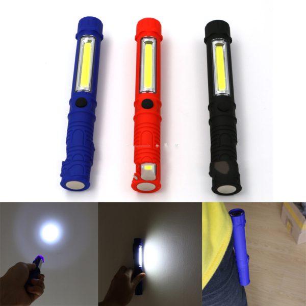 Outdoor Lighting Plastic Lamp With Magnet Pen Light